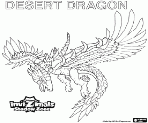 Pintar Desert Dragon, Invizimals Shadow Zone