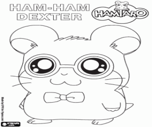 Pintar Dexter, el hàmster Ham-ham