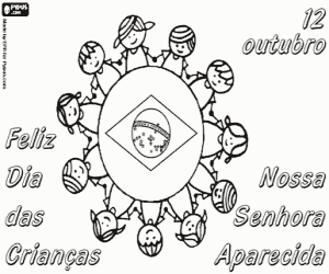 Pintar El Dia del Nen al Brasil