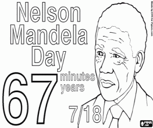 Pintar Dia de Nelson Mandela