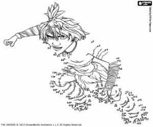 Pintar Dibuixar Guy dels Croods