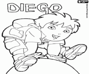 Pintar Diego, el nen aventurer