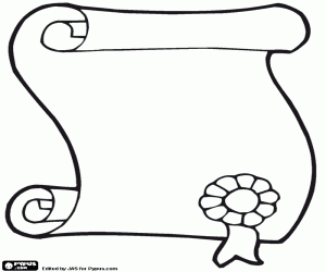 Pintar Un diploma de l'escola