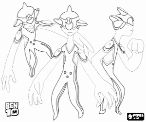 Pintar Ditto, un alien de Ben 10