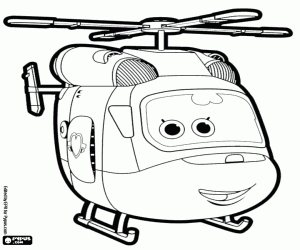 Pintar Dizzy en forma d'helicòpter