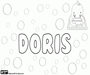 Pintar Doris, nom d'origen grec