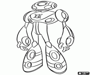 Pintar Eco Eco Definitiu, alien de Ben 10