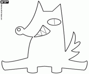 Pintar El llop ferotge