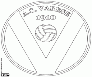 Pintar Emblema de AS Varese 1910