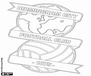 Pintar Emblema de Birmingham City