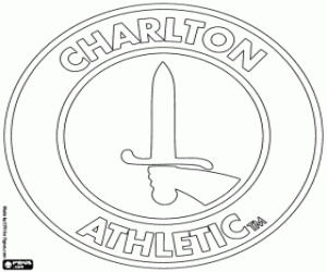 Pintar Emblema de Charlton Athletic