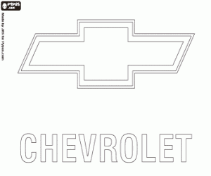 Pintar Emblema Chevrolet