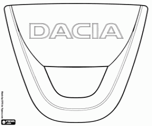 Pintar Emblema de Dacia