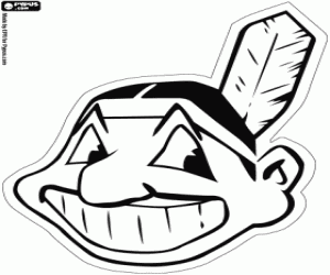 Pintar Emblema del Cleveland Indians