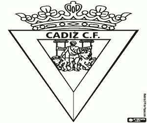 Pintar Emblema del Cádiz CF