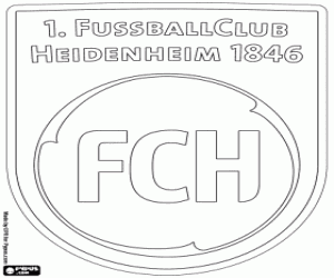 Pintar Emblema del FC Heidenheim