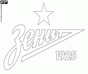 Pintar Emblema del FC Zenit