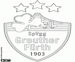 Pintar Emblema del Greuther Fürth