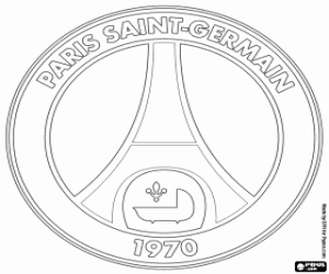 Pintar Emblema del Paris Saint Germain