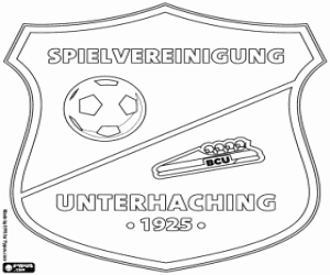 Pintar Emblema del SpVgg Unterhaching