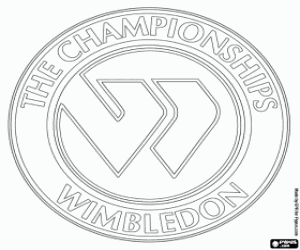 Pintar Emblema del torneig de Wimbledon