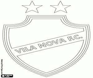 Pintar Emblema del Vila Nova FC