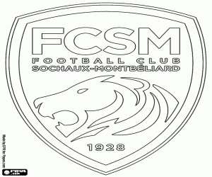 Pintar Emblema de FC Sochaux