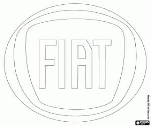 Pintar Emblema de la FIAT