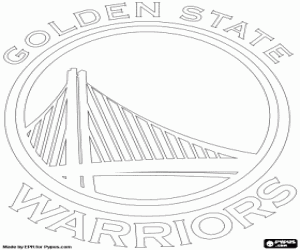 Pintar Emblema de Golden State Warriors