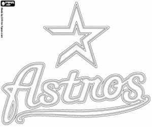Pintar Emblema de Houston Astros