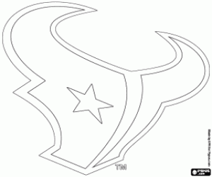 Pintar Emblema de Houston Texans