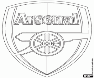 Pintar Emblema de l'Arsenal FC