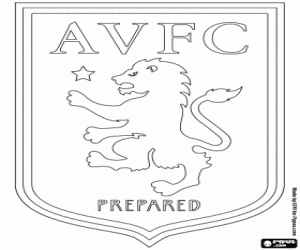 Pintar Emblema de l'Aston Villa