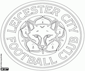 Pintar Emblema de Leicester City