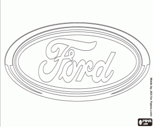 Pintar Emblema de la marca Ford