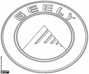 Pintar Emblema de la marca Geely