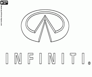 Pintar Emblema de la marca Infiniti