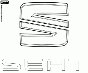Pintar Emblema de la marca SEAT