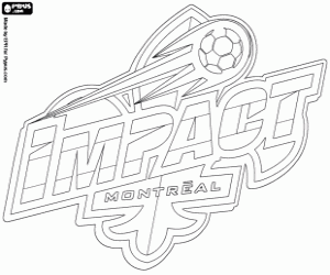 Pintar Emblema de Montreal Impact