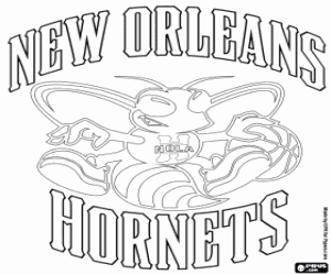 Pintar Emblema de New Orleans Hornets