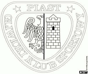 Pintar Emblema de Piast Gliwice