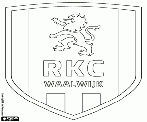 Pintar Emblema de RKC Waalwijk