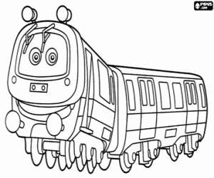 Pintar Emery, el tren ràpid de Chuggington
