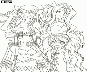 Pintar Les enemigues de les princeses sirenes