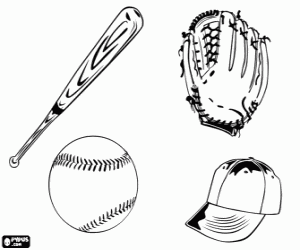 Pintar Equipament per jugar a beisbol