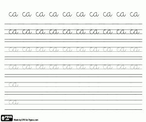 Pintar Escriure amb la consonant C