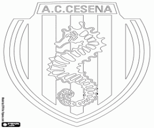 Pintar Escut de AC Cesena