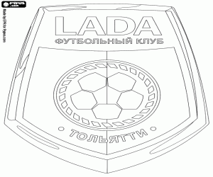Pintar Escut del FC Lada Togliatti