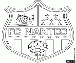 Pintar Escut del FC Nantes