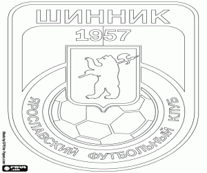 Pintar Escut del FK Shinnik Yaroslavl